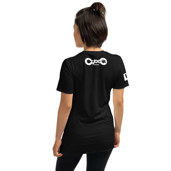 Gnosis Cyber Futuristic Yellow A01: Short-Sleeve Unisex T-Shirt - Image 4