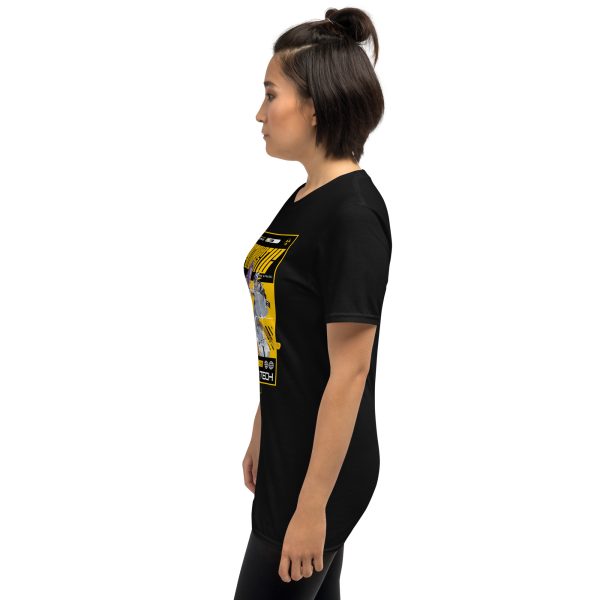 Gnosis Cyber Futuristic Yellow A01: Short-Sleeve Unisex T-Shirt - Image 5