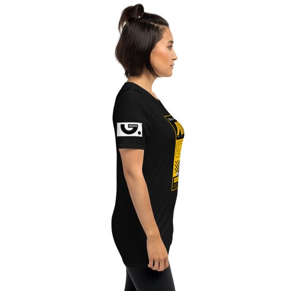 Gnosis Cyber Futuristic Yellow A01: Short-Sleeve Unisex T-Shirt - Image 6