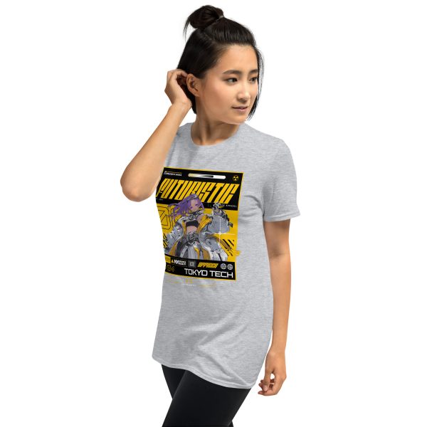Gnosis Cyber Futuristic Yellow A01: Short-Sleeve Unisex T-Shirt - Image 9