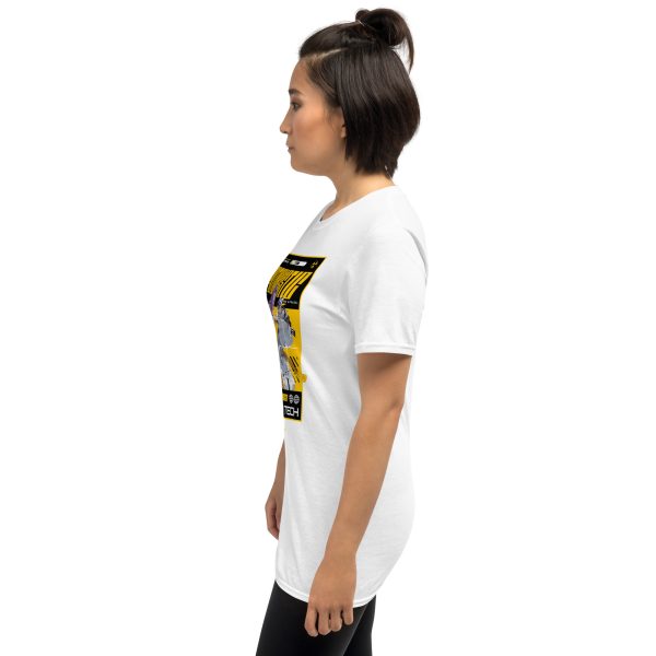 Gnosis Cyber Futuristic Yellow A01: Short-Sleeve Unisex T-Shirt - Image 17