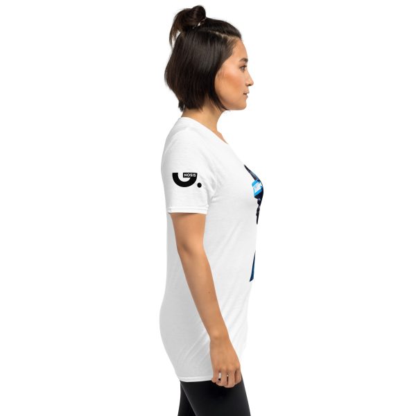 Black blue cyber man: Short-Sleeve Unisex T-Shirt - Image 18