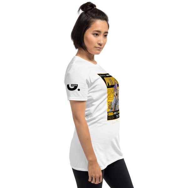Gnosis Cyber Futuristic Yellow A01: Short-Sleeve Unisex T-Shirt - Image 14