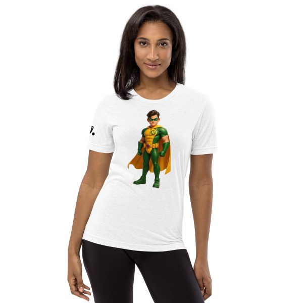 Robin Green and Yellow A01: Short sleeve t-shirt - Image 5