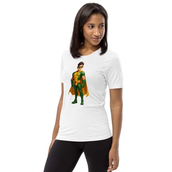 Robin Green and Yellow A01: Short sleeve t-shirt - Image 6