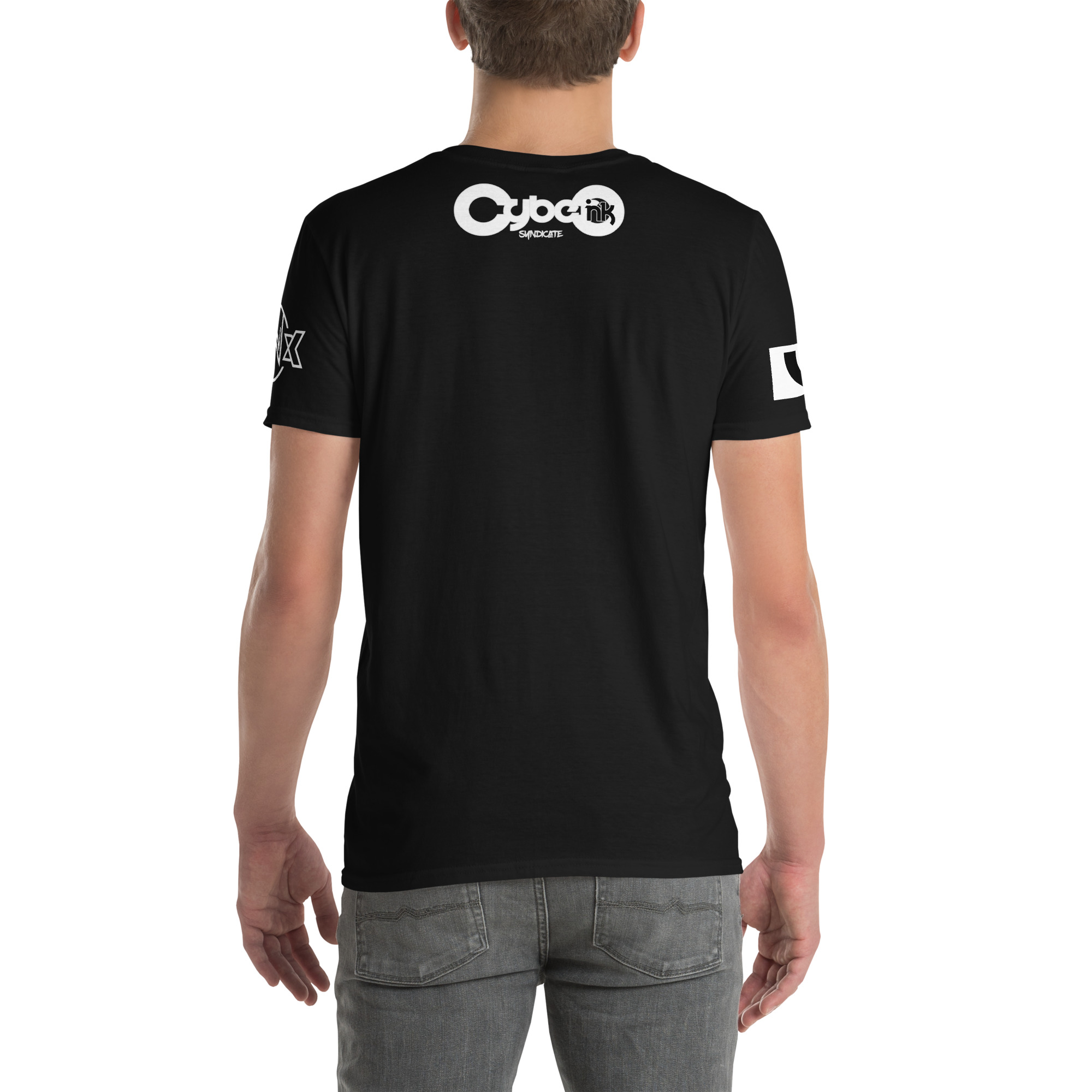 Halloween "Frankenstein" A01: Short-Sleeve Unisex T-Shirt - Image 2