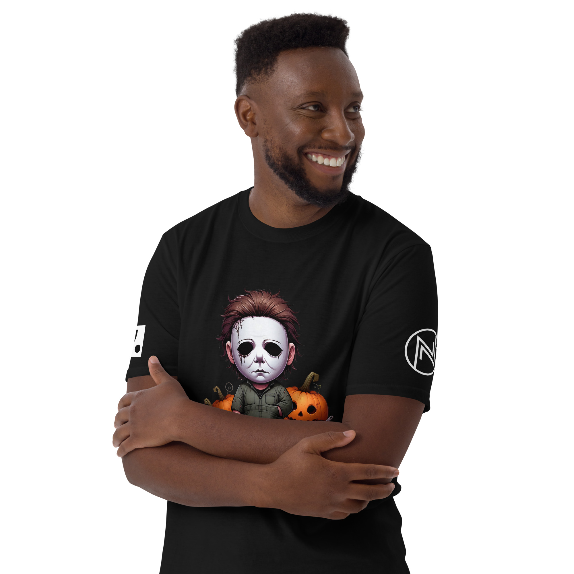 Halloween "Michael Myers" A01: Short-Sleeve Unisex T-Shirt - Image 2