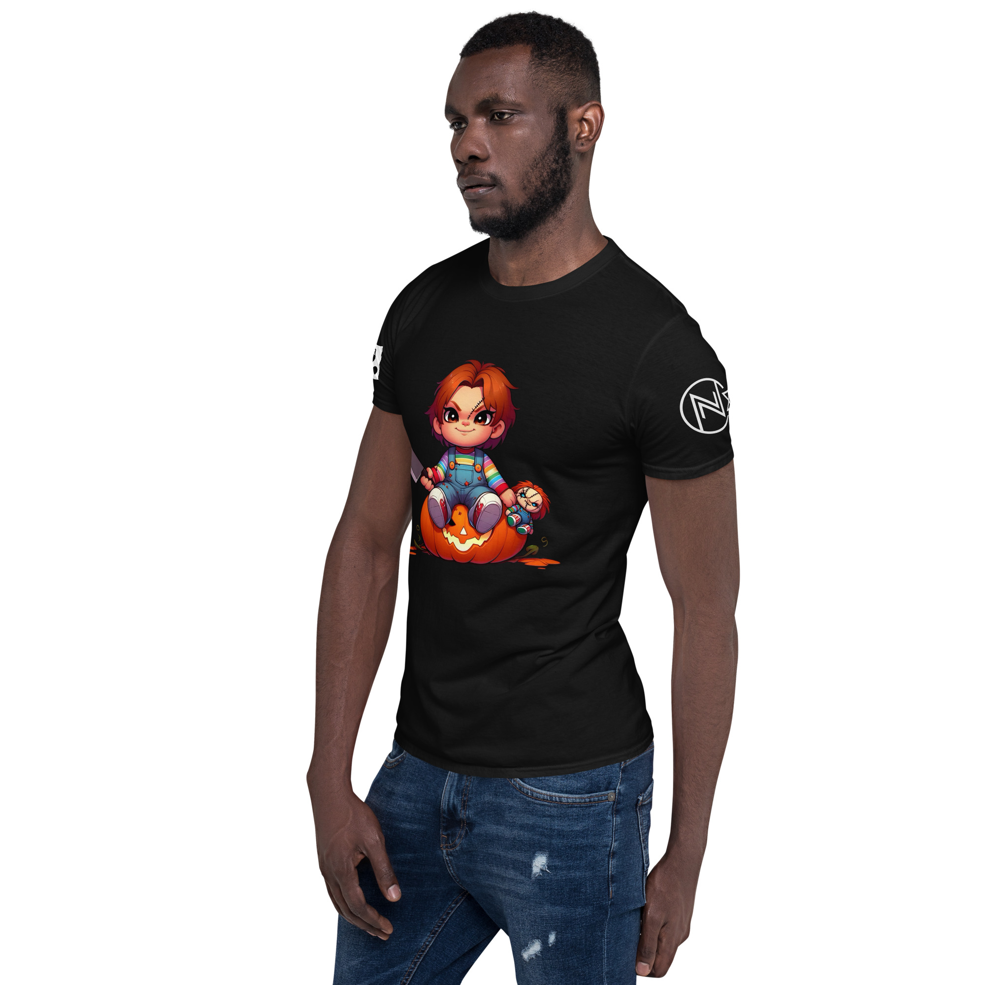 Halloween "Chucky" A01: Short-Sleeve Unisex T-Shirt - Image 3