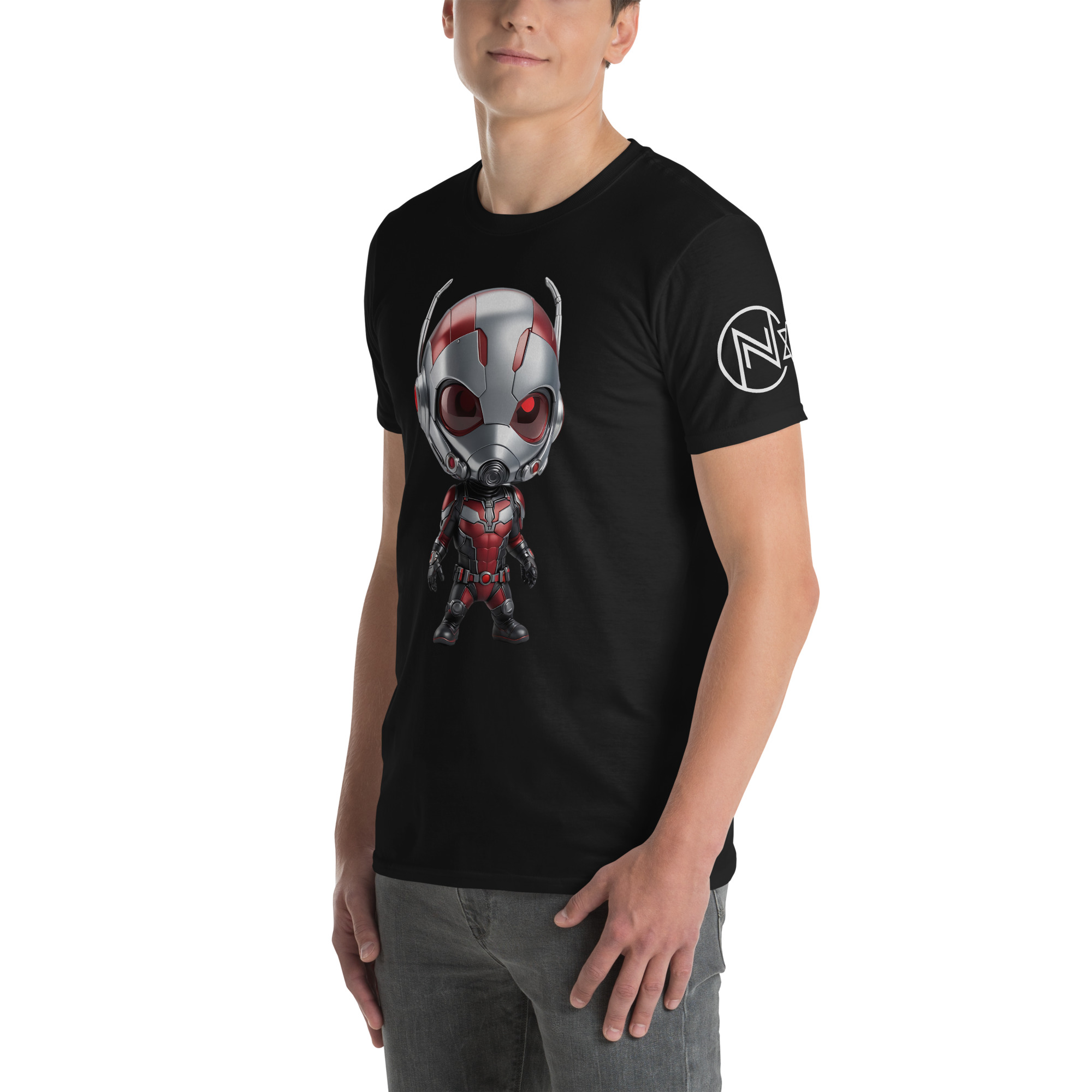 Halloween "Ant-Man" A02: Short-Sleeve Unisex T-Shirt - Image 6