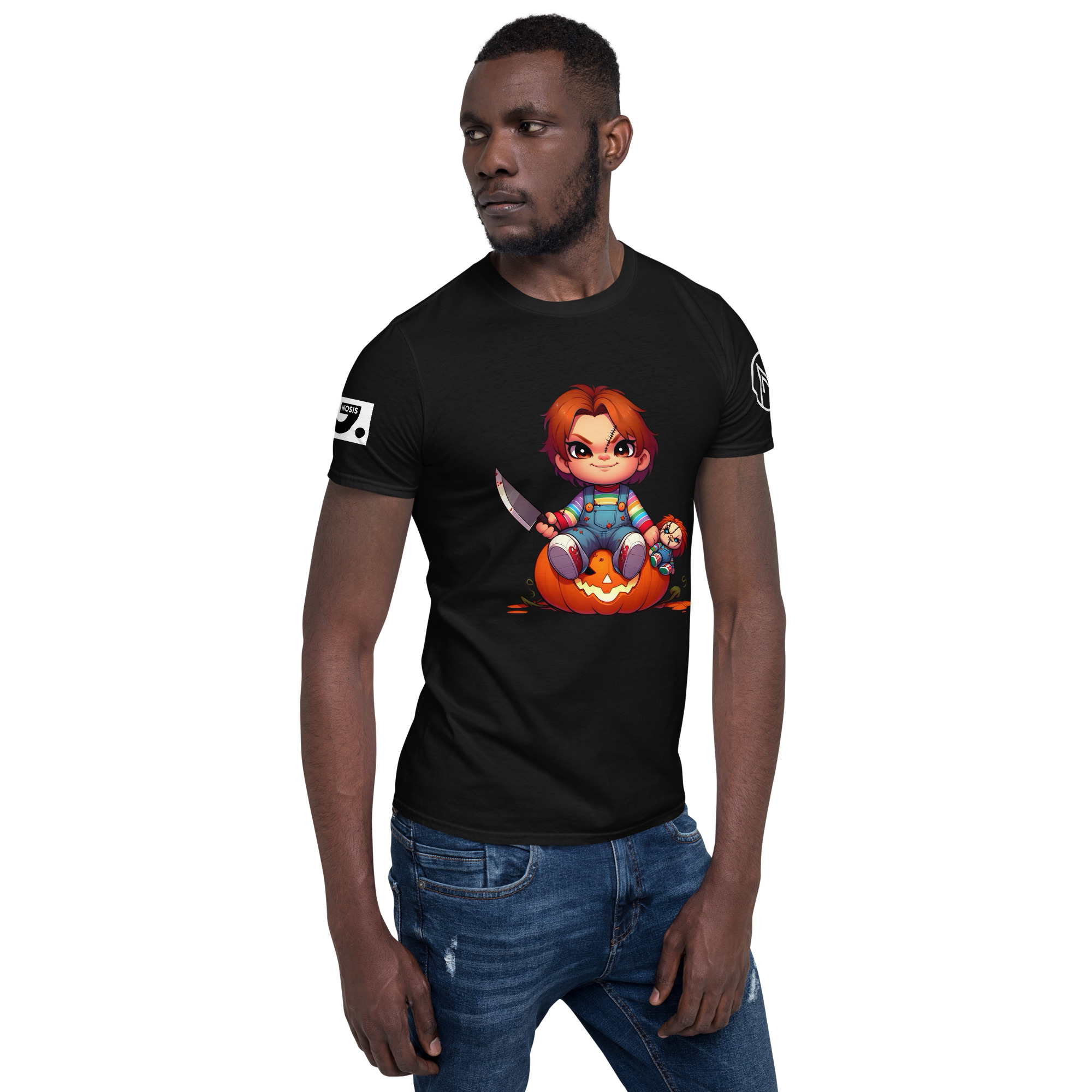 Halloween "Chucky" A01: Short-Sleeve Unisex T-Shirt - Image 2