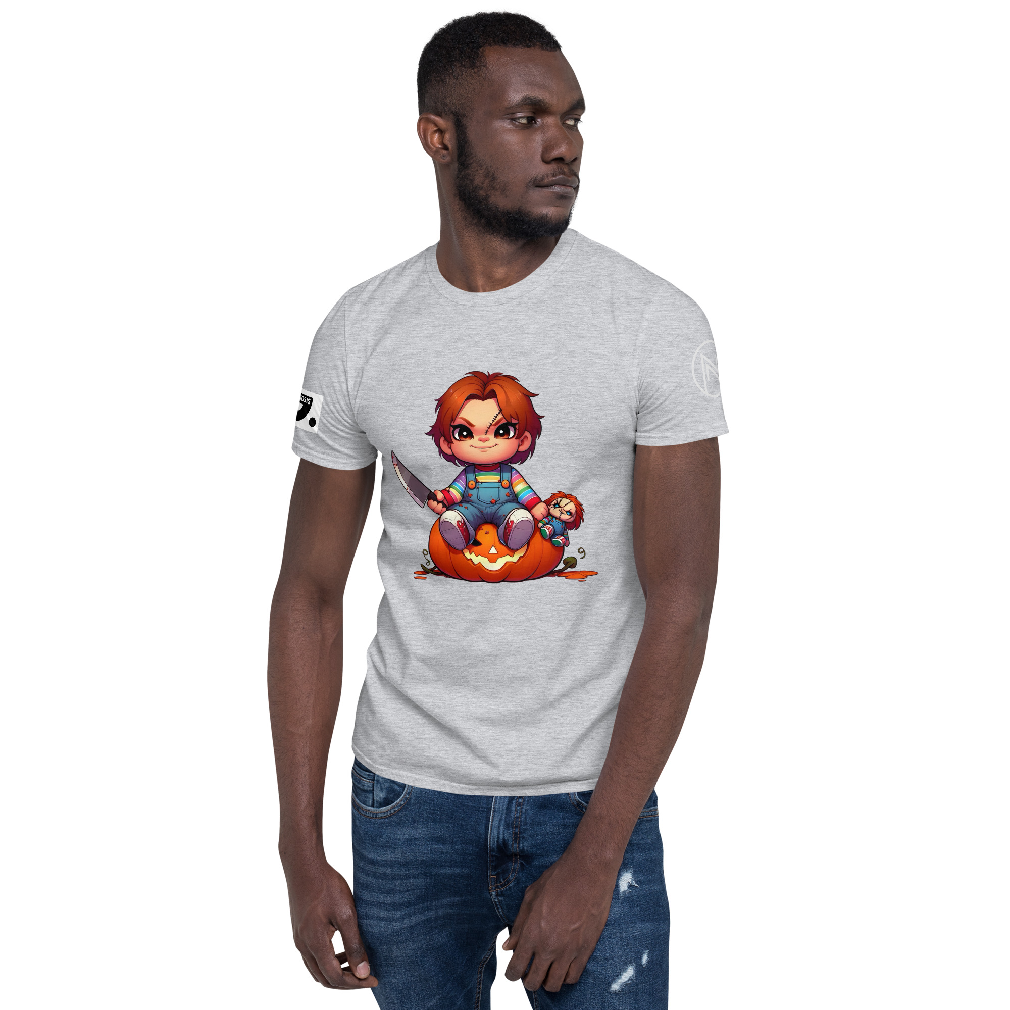 Halloween "Chucky" A01: Short-Sleeve Unisex T-Shirt - Image 7