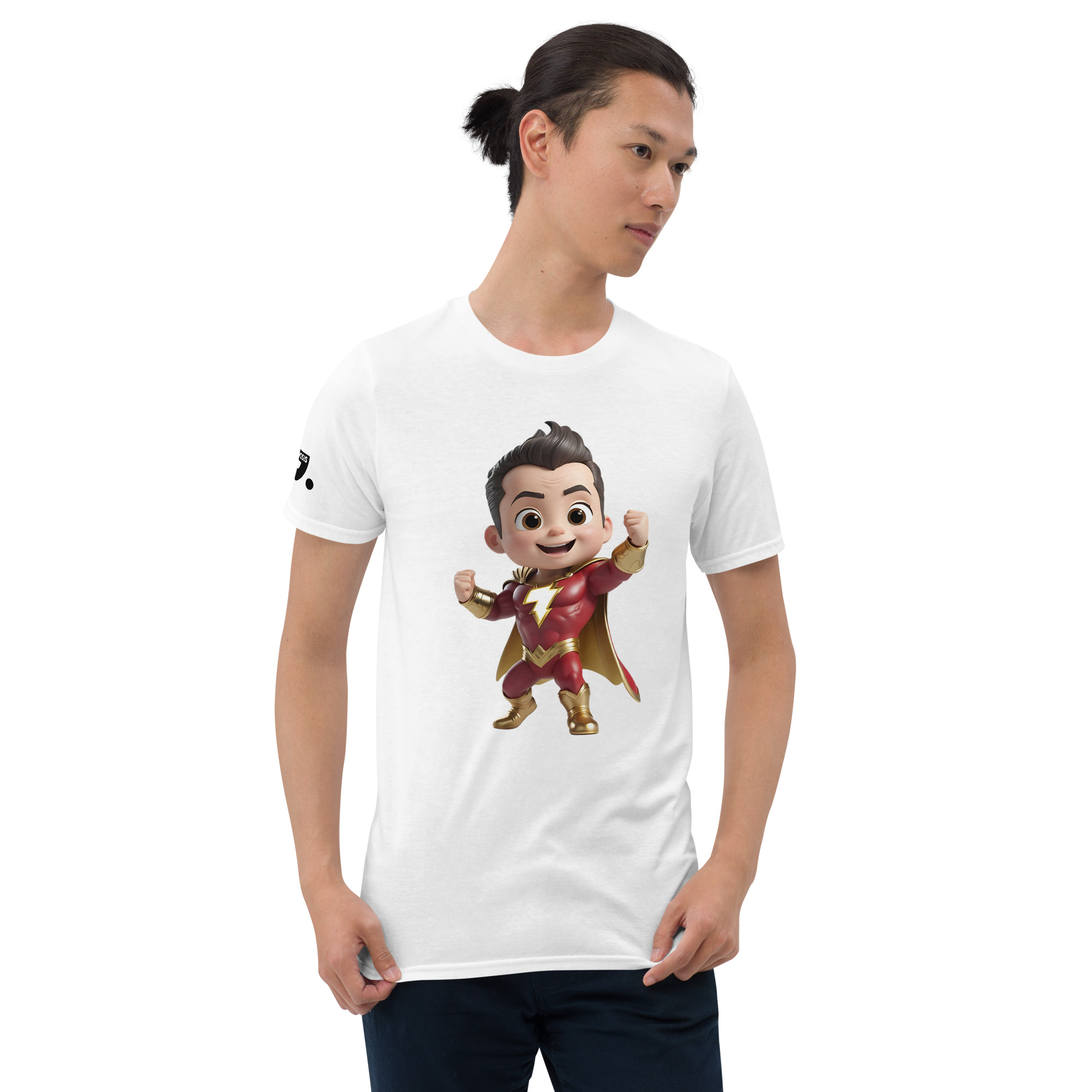Halloween Shazam A01: Short-Sleeve Unisex T-Shirt - Image 13