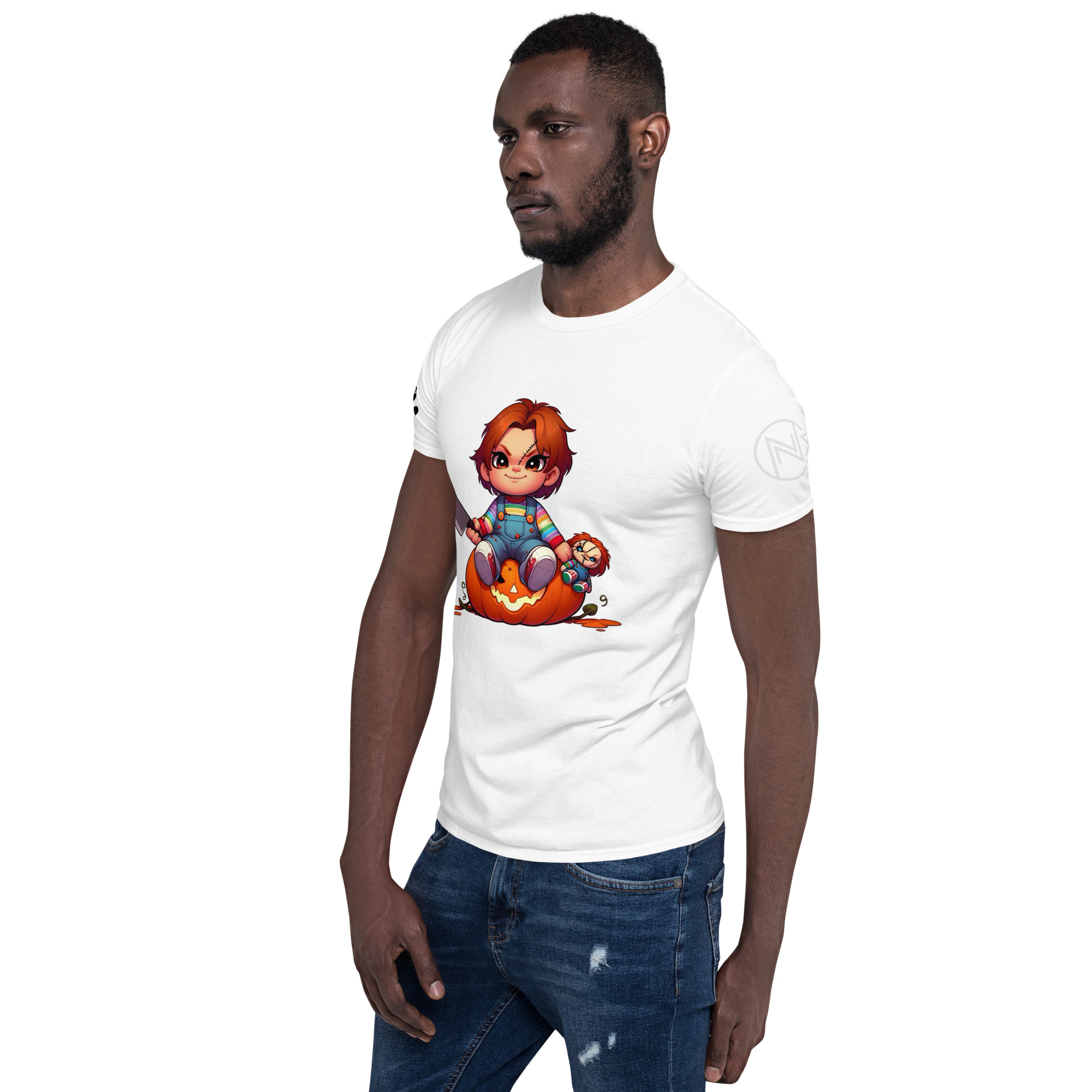 Halloween "Chucky" A01: Short-Sleeve Unisex T-Shirt - Image 15