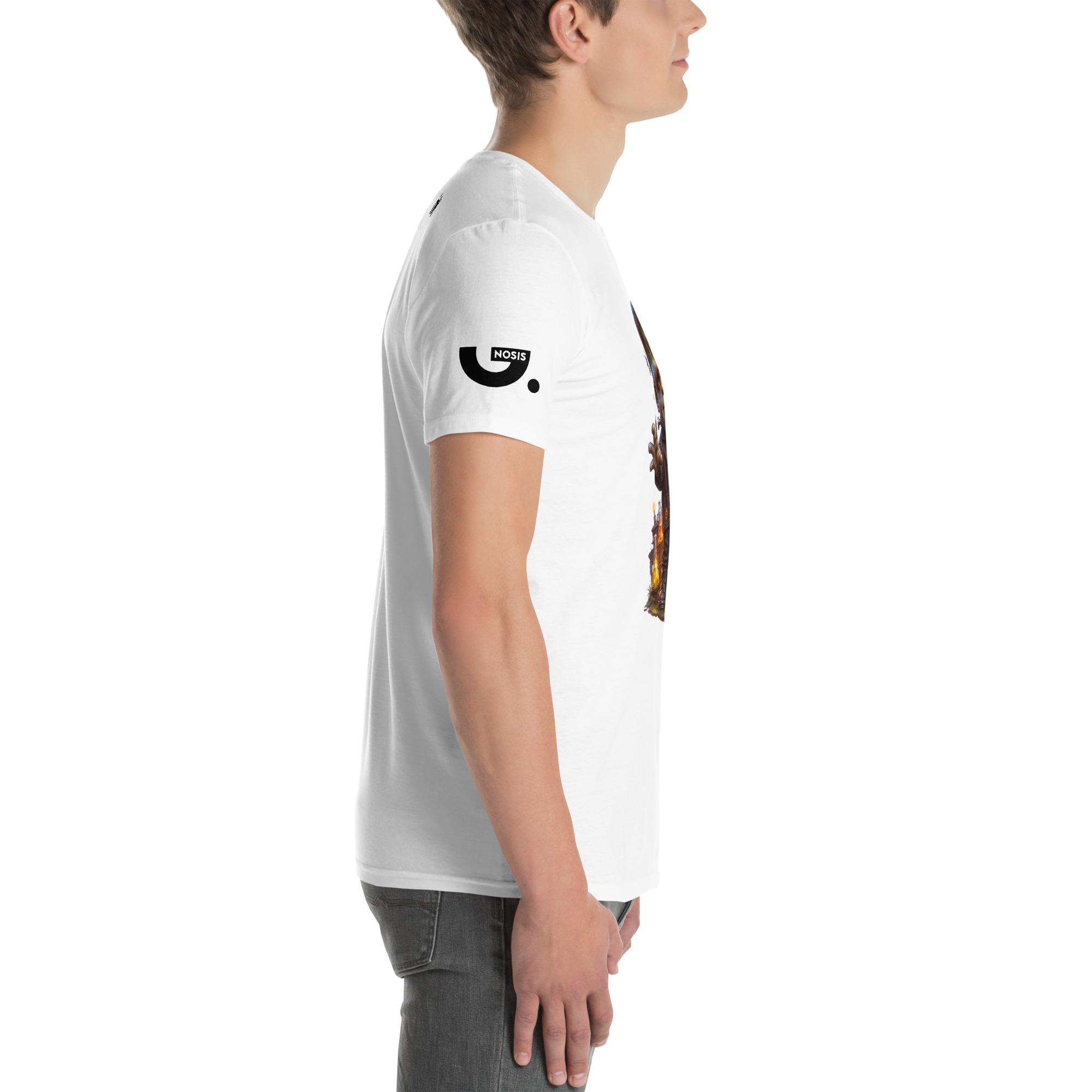 Halloween "Frankenstein" A01: Short-Sleeve Unisex T-Shirt - Image 16