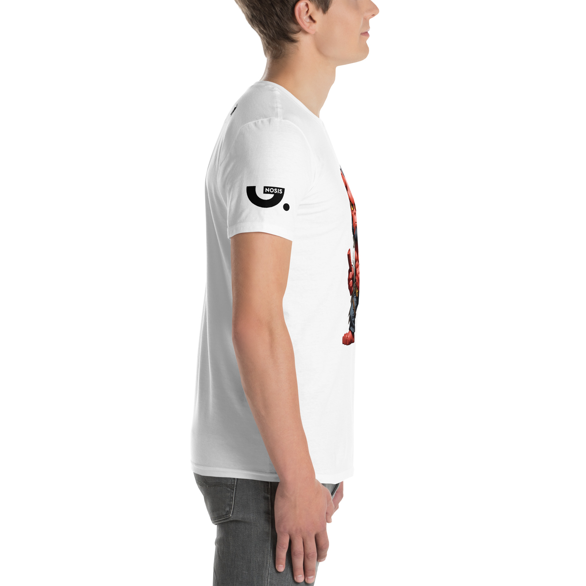 Halloween "HellBoy" A01: Short-Sleeve Unisex T-Shirt - Image 16