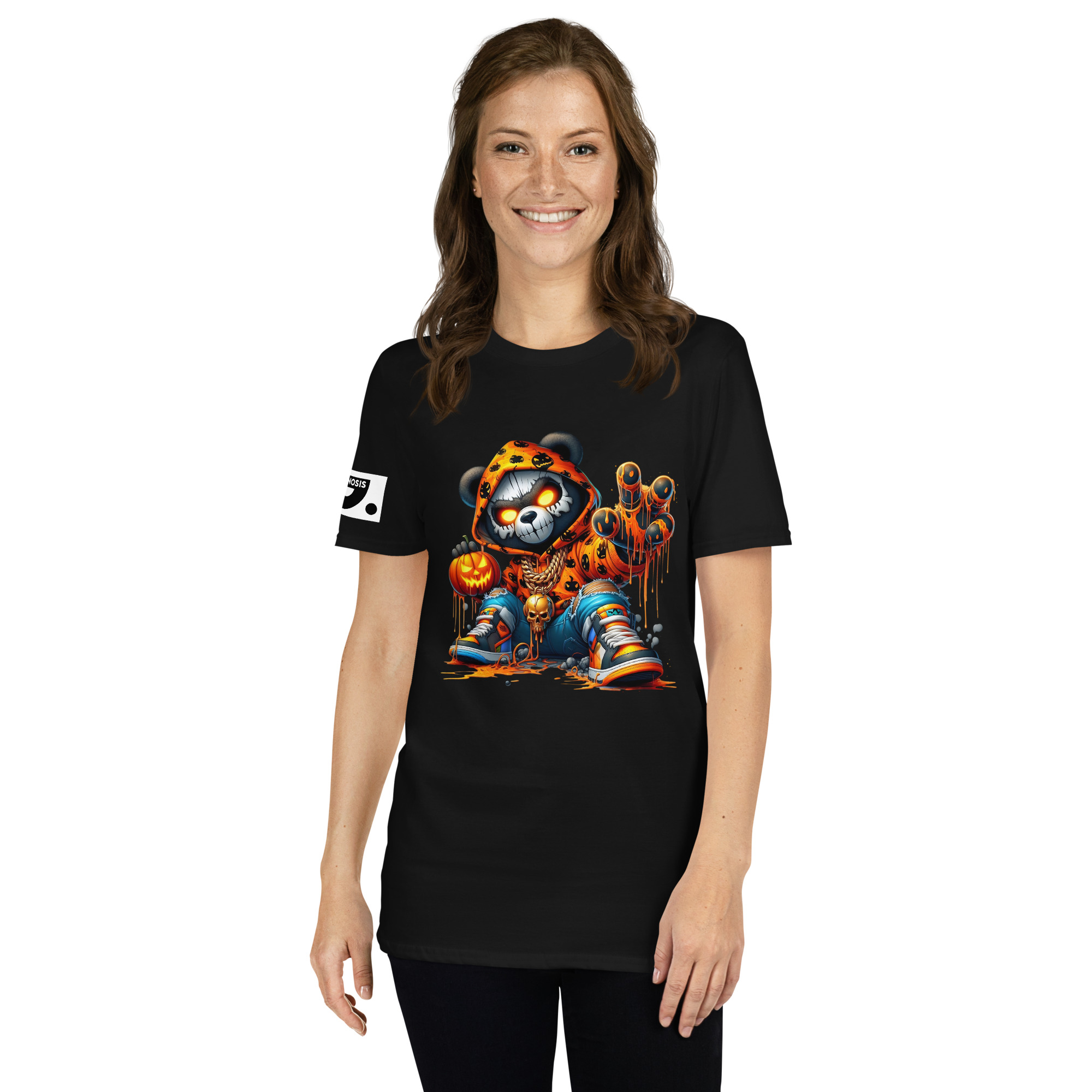Halloween Bear Swag A01: Short-Sleeve Unisex T-Shirt