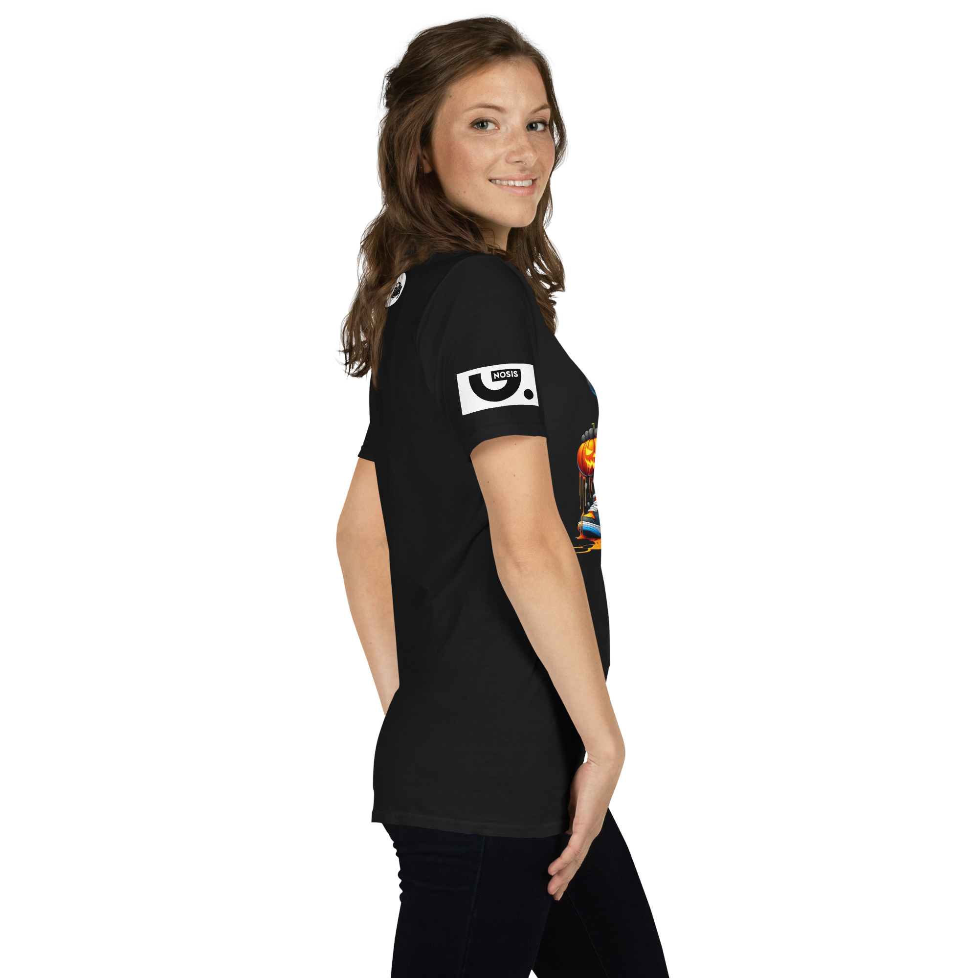 Halloween Bear Swag A01: Short-Sleeve Unisex T-Shirt - Image 5