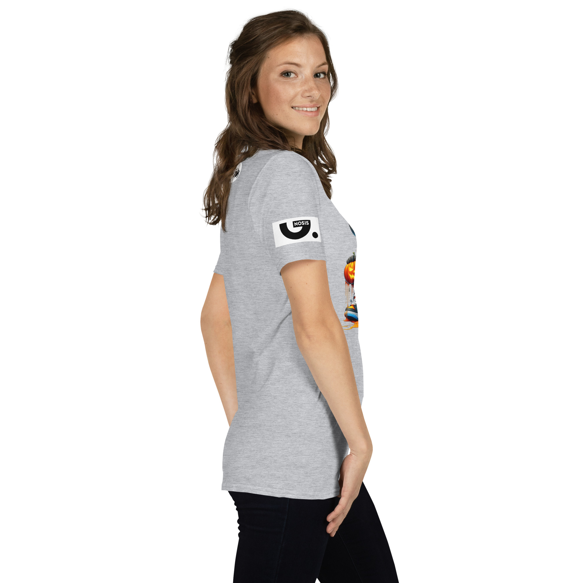 Halloween Bear Swag A01: Short-Sleeve Unisex T-Shirt - Image 11
